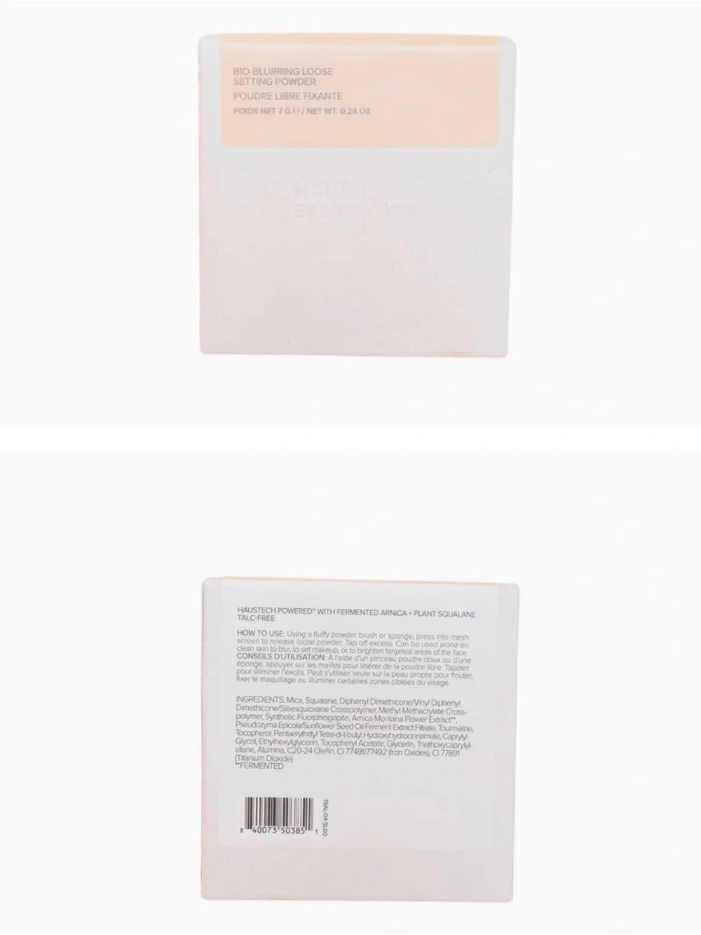 Haus Labs By Lady Gaga Bio-Blurring Loose Setting Powder in Neutral Peach, NEW!